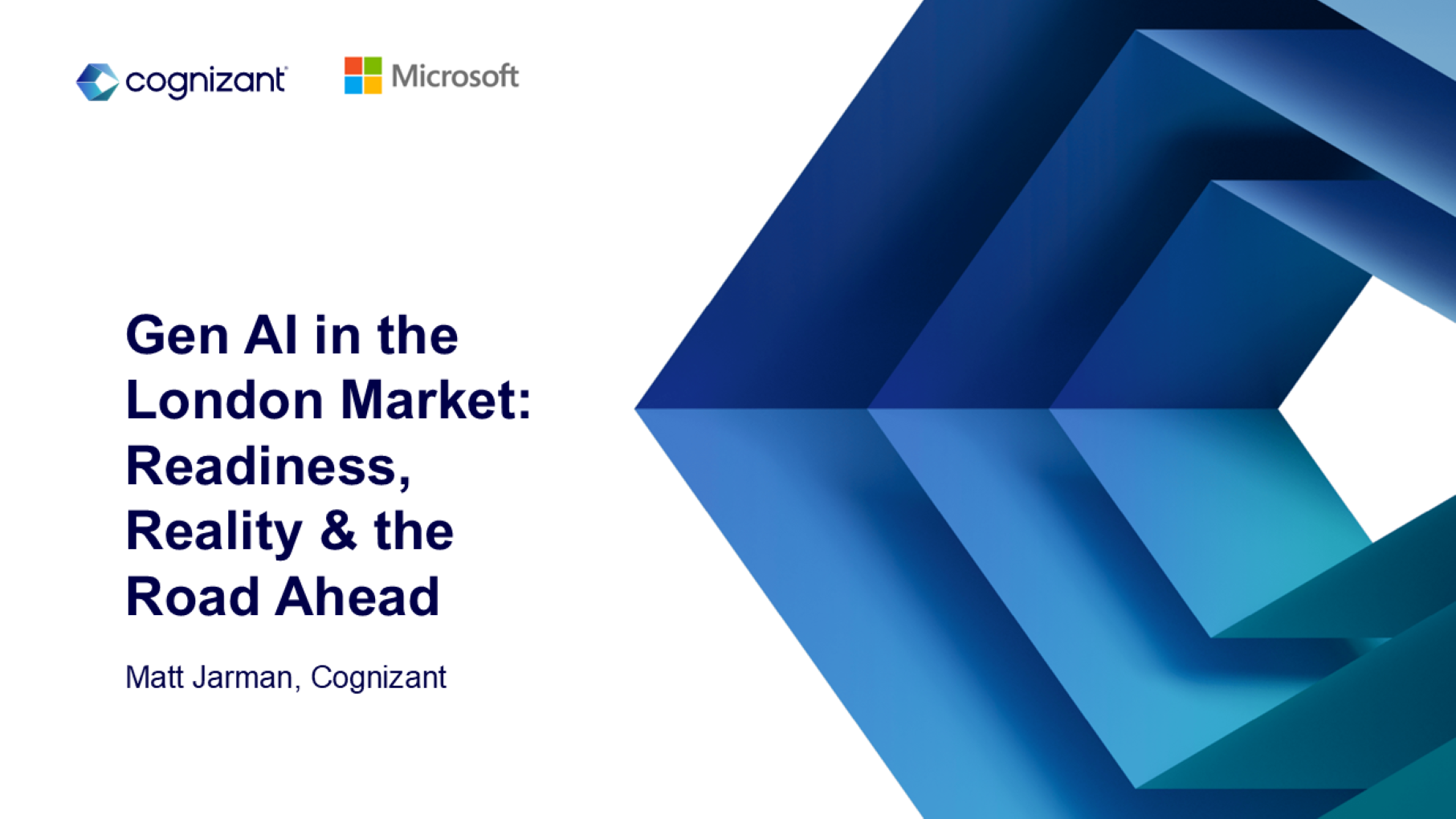 Generative AI Working Group - Cognizant